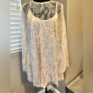 Mable Jazzy Sequin Mini Dress Size Small NWT